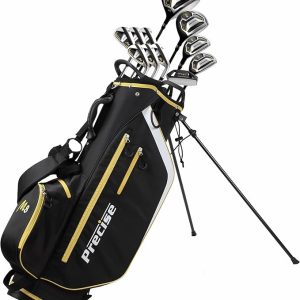 Precise 17-Piece Men’s Golf Clubs Full Set Right Handed – Driver