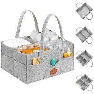 KeaBabies Diaper Caddy Organizer