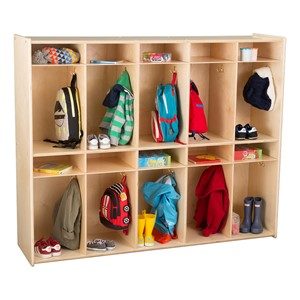 10-Section Classroom Locker – Unassembled